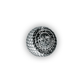 42. CB257 - Trophée Cristal Balle De Golf
